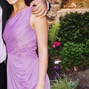 Purple bridesmaid/ formal dress